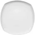 Speiseteller eckig 26 cm - Seltmann Weiden Lido weiß uni 3 - Weiß