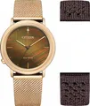 Citizen Elegance/Wechselband Citizen EM1003-48X Damenarmbanduhr Mit Wechselband