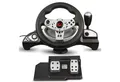 NanoRS RS700 Gaming-Lenkrad (inkl. Handschaltung u. Pedalen, Kompatibilität, Vibrations-Funktion, einstellbare Empfindlichkeit)