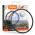 Rollei Extremium Rundfilter UV 52 mm - UV Filter und Schutzfilter mit Titan-Ring aus Gorilla Glas mit spezieller Beschichtung - Größe: 52 mm, UV-Filter, 26232