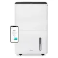 Duux Bora Smart Luftentfeuchter - 30L/24h - Raumentfeuchter für jeden Raum bis 65 m2 - Steuerbar mit App - Luftentfeuchter Keller mit Wäschetroc... - Weiß