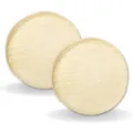 Großes Sandstein-Teller-Set 28 cm, 2er-Set, rund, beige - SANDSTONE Kollektion WILMAX