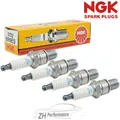 4x NGK 5722 BR9ES Zündkerze für PORSCHE 911 2.7 / S 3.0 SC / Carrera 99917016290