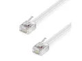 deleyCON deleyCON 6m Telefonkabel Modularkabel 6P4C Westernkabel RJ11 auf RJ11 LAN-Kabel