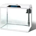 54L Mini Aquarium mit LED-Leuchten Filtersystem ,Weiß