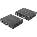 ACT Digital or analog audio extender set over CAT5e/6, with DAC, up to 300 meters (Extender) (AC7710)