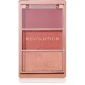Revolution Blush Icon Palette Rouge Palette Farbton Aura Points Rose 9.8 g