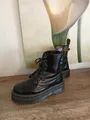 Original Dr.Martens Plateau Jadon Stiefel Gr. 38 Schwarz Damen Schuhe Stiefel