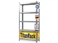karatcommercial Schwerlastregal Grau-Anthrazit Höhe: 180 cm Breite: 90 cm
