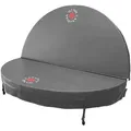Canadian Spa Company Whirlpool, Grau, Leder, 203x203 cm, Freizeit, Pools und Wasserspaß, Poolzubehör, Poolabdeckung