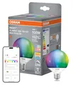 Osram SMART+ Matter LED-Lampe G95 Globeform 14W E27 RGBW, dimmbar, per App & Sprachbefehl steuerbar, kompatibel mit Alexa, Google, Apple, WiFi, White