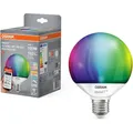 OSRAM E27 SMART+ MATTER Globe 95 LED-Lampe, kompatibel mit Google, Alexa