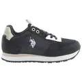 U.S. GRAND POLO Sneaker Bester Preis: Schwarzer Sportschuh für Kinder mit 33