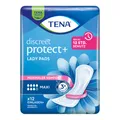 TENA Lady Discreet Maxi Inkontinenzeinlagen, 12 Stück 12X12 St