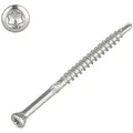 SCREWREBEL Terrassenschraube Dielenschraube Edelstahl C1 mit kleinem Senkkopf, TX Antrieb, (200 St), ETA Zulassung, dezente Verschraubung 4,5 x 80 mm