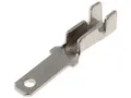 Steckverbinder flach Crimp Flachstecker unisoliert 2,8x0,5mm für Leitung 0,5-1mm² 100 Stück