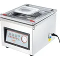 VEVOR Vakuumverpackungsmaschinen Kammer-Vakuumierer 320 W Vakuumiergerät mit 32 cm Versiegelungslänge - Silber