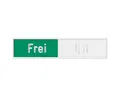 FRANKEN Hinweisschild Türschild besetzt BS0117 102x27,4mm al selbstklebend