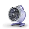 Shark FlexBreeze HydroGo Starker Ventilator mit Sprühnebel, Kühlung für drinnen & draußen, leise & langlebig, kabelgebunden & kabellos, kompakt & leicht, 5 Geschwindigkeiten, Lila FA050EULV