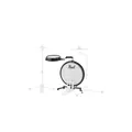PEARL Compact Traveler Kit 18" BD & 10" SD