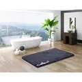Colani Badematte Colani 40, Höhe 24 mm, rutschhemmend beschichtet, fußbodenheizungsgeeignet, Kunstfaser, rechteckig grau rechteckig | 60 cm x 100 cm x 24 mm