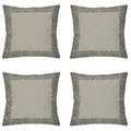 4er Set Zierkissen Dekokissen Kissenbezug Kissen Sofakissen Kopfkissen 40x40cm