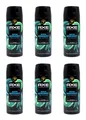 Axe Deospray Aqua Bergamot Deodorant Bodyspray , 6x150ml EAN8720181297564