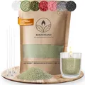 Kerzensand mit Dochten, Wachsgranulat, Kerzen selber Machen Set, Pearled Cand...