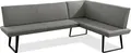 Niehoff Elba Eckbank Stahl Links Alpine Beige