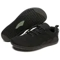 Freiluftkind Camino – Sportliche Sneaker Barfußschuhe – Unisex Barfußschuh Barfußschuh Atmungsaktiv schwarz 45 EU