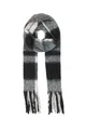 OXMO by OXVivi Damen Schal Strickschal Grobstrick Outdoor Onesize, Größe:ONE, Farbe:Black Mix (200453)