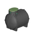 Abwasser Sammelgrube Fäkalientank Abwassertank WASTE 4000 L mit Deckel begehbar