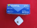 2x Varta V 321 V321 SR65 Uhrenbatterie Silberoxid im Blister