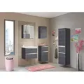Badezimmer in Silber/ Eichefarbe 'Arezzo'