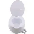 PEPE Mobility - Toilettensitzerhöhung mit Deckel 15cm Weiß