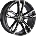 Diewe Avio neros machined 7.5x19 ET45 - LK5/120 ML72.6 Alufelge schwarz