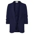 pieces Kurzblazer Bosella (1-tlg) Drapiert/gerafft blau L