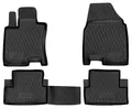 WALSER XTR Gummi Fussmatten Auto für Nissan Qashqai +2 I 12/2006-04/2014, 100% passgenaue Auto Fußmatten, robuste Universal Fußmatte Auto, Gummimatten Auto, Auto Fussmatten Gummi