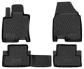 WALSER Kofferraumwanne Automatte Passform XTR (4 St), für NISSAN QASHQAI I (J10, NJ10) NISSAN QASHQAI / QASHQAI +2 I (J10, NJ10, JJ10E) 11/2006-04/2014