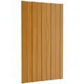Dachpaneel 12 Pcs Natur 80 X 45 Cm Verzinkter Stahl Vidaxl