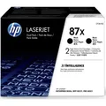 HP Cartridge No 87X HP87X HP 87X Black Schwarz (CF287XD)