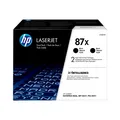 HP No.87X Toner schwarz, 2er-Pack, Bis zu 18000 Seiten ISO/IEC 19752