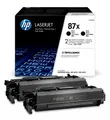 HP CF287XD Black Toner (87X Dual Pack) Brand New M506dn M506x	MFP M527dn MFP M52