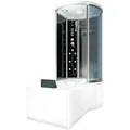 AcquaVapore Kombination Badewanne Dusche K55-L31-EC Duschtempel 170x100 cm