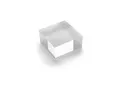 2 bis 40x deflecto Acryl-Block, transparent, 100 x 100 x 50 mm SPARE BIS ZU 19%