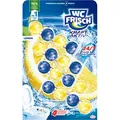 WC FRISCH KRAFT AKTIV WC-Duftspüler Lemon, 4x 50,0 g