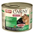 Animonda Cat Carny Adult Rind, Pute & Kaninchen 200g (Menge: 6 je Bestelleinheit