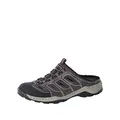 Rieker Herren - Clogs Grau Kombi, 45 EU