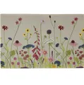 Türmatte 75x50cm Mars&More Blumen waschbar, Fußmatte Wildblumen, Fußabtreter