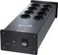 Dynavox HiFi-Steckdosenleiste X4100 Mehrfachsteckdose 8-fach (Phasen-LED zur Anzeige falscher Phasenlage in Zuleitung), 8 Steckplätze: 4 x gefiltert, 4 x ungefiltert